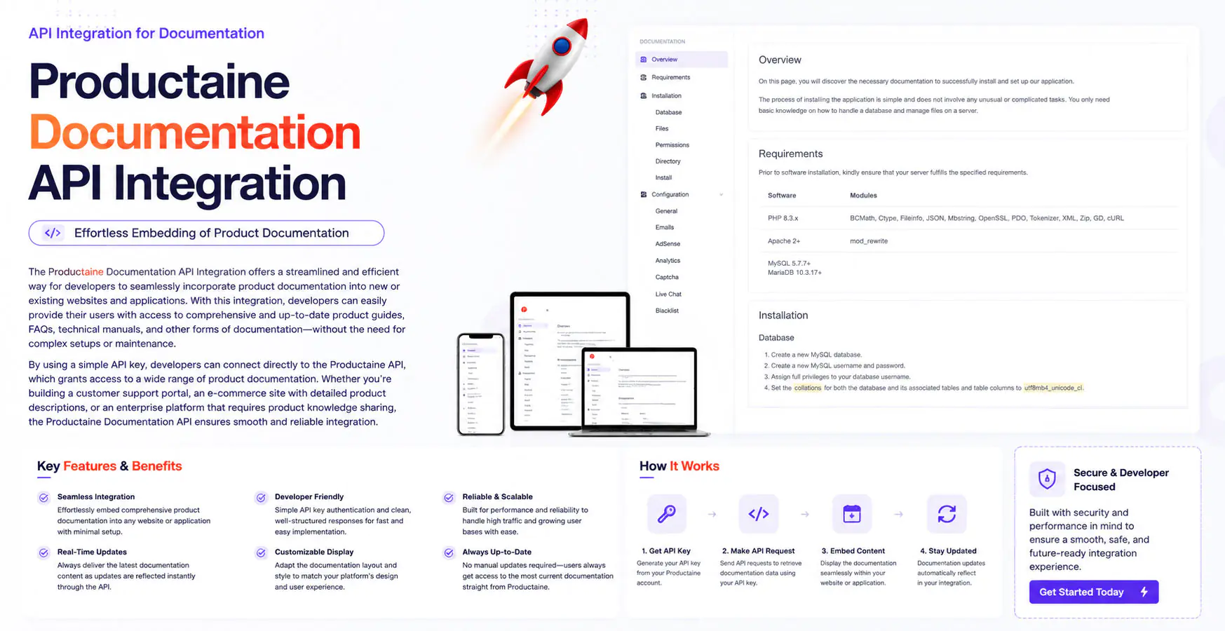 Documentation - API Integration Module for Productaine