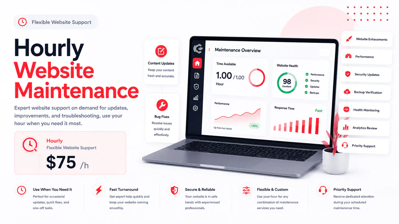 Hourly Website Maintenance